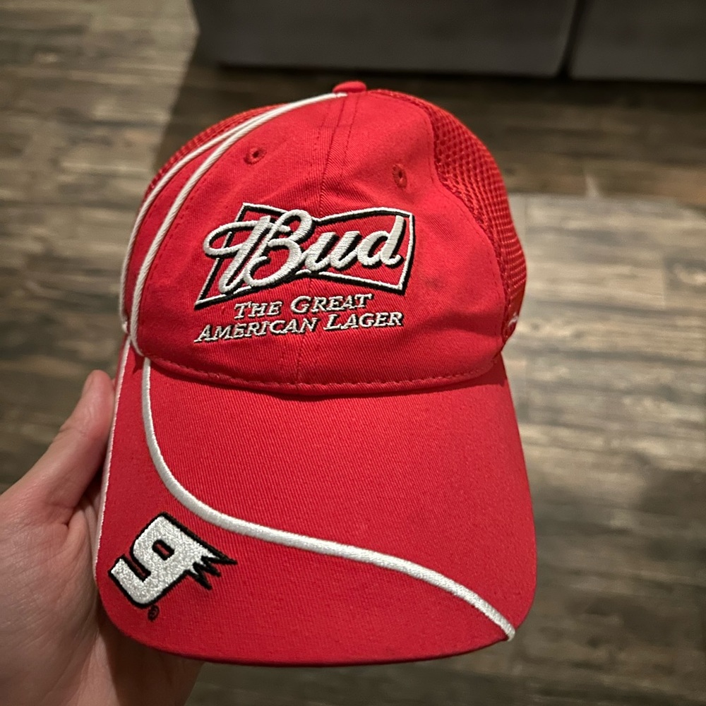 Red bud beer hat